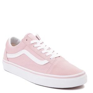 Light pink old school vans